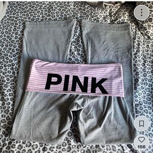 ISO VS PINK FLARED LEGGINGS